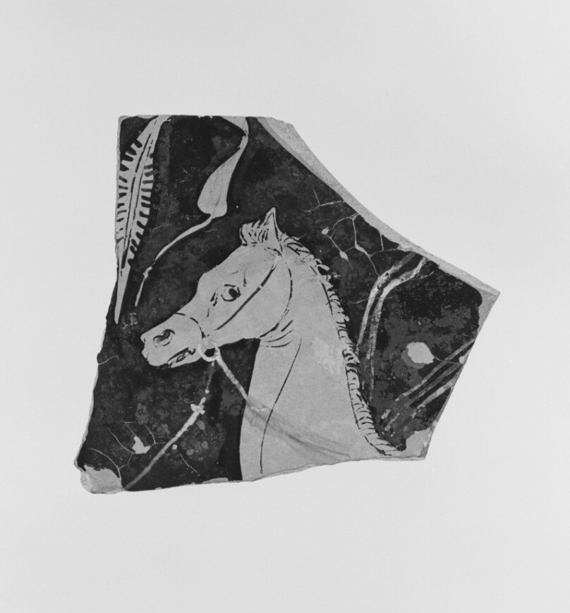 Apulian Red-Figure Krater Fragment