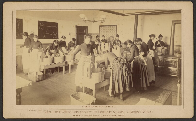 Miss Huntington's Department of Domestic Science: Laundry Work