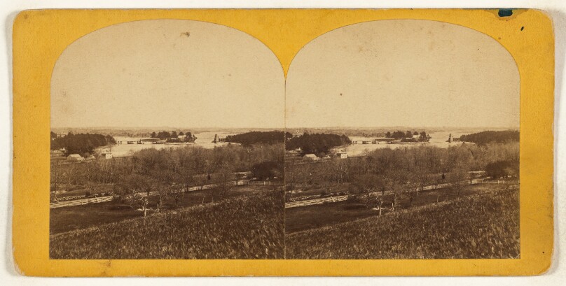 [Chain Bridge from Moulton's Castle]