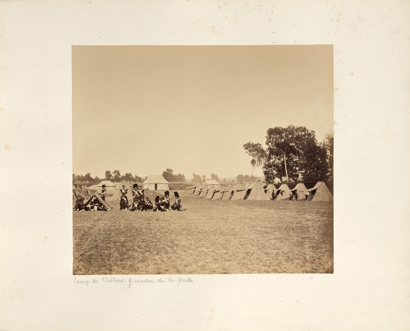 Camp de Châlons: Grenadiers of the Imperial Guard.