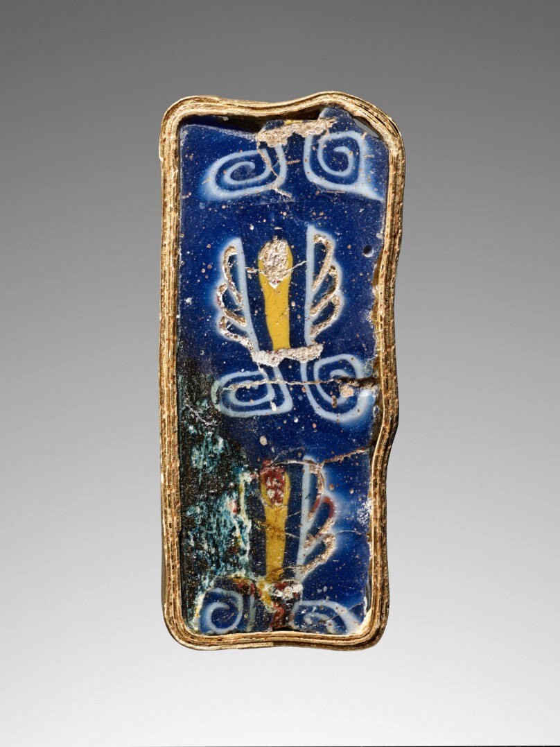 Floral Plaque Fragment