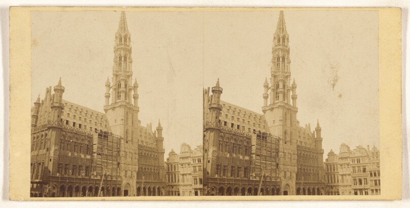 Bruxelles (Belgique) Hotel de Ville.