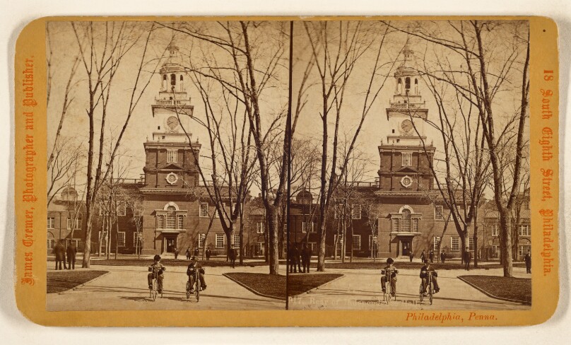 Independence Hall or "State House," Philadelphia.