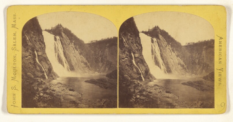 Montmorency Falls, near Quebec, C.W.