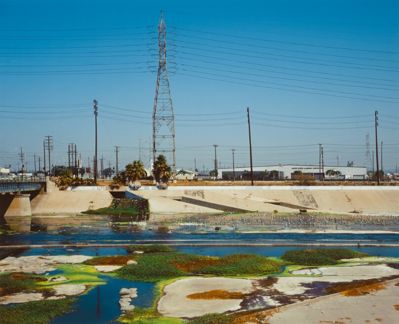 The Los Angeles River Near Downey Road, Vernon