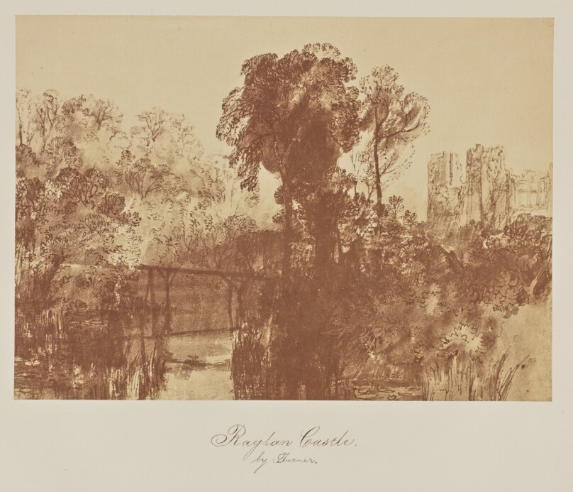 Raglan Castle. by Turner.