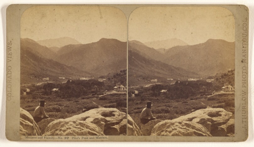 Manitou and Vicinity. Pike's Peak and Manitou.