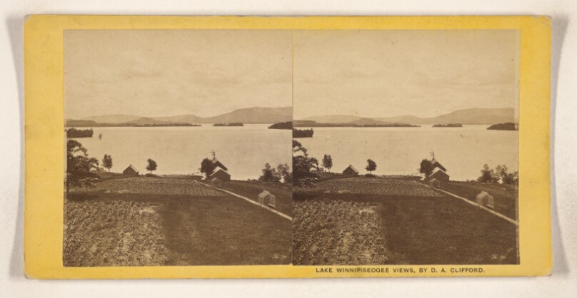 [View of Lake Winnipiseogee]