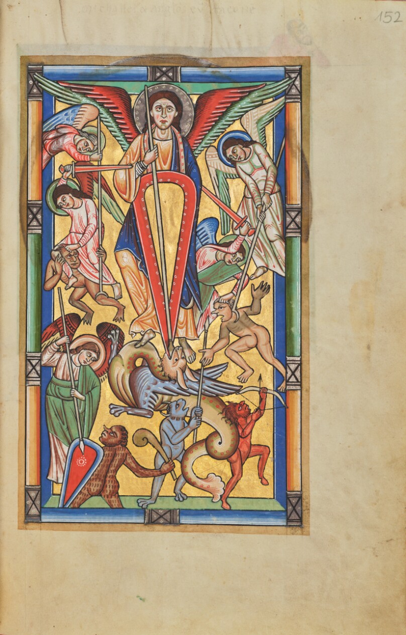 Saint Michael Battling the Dragon