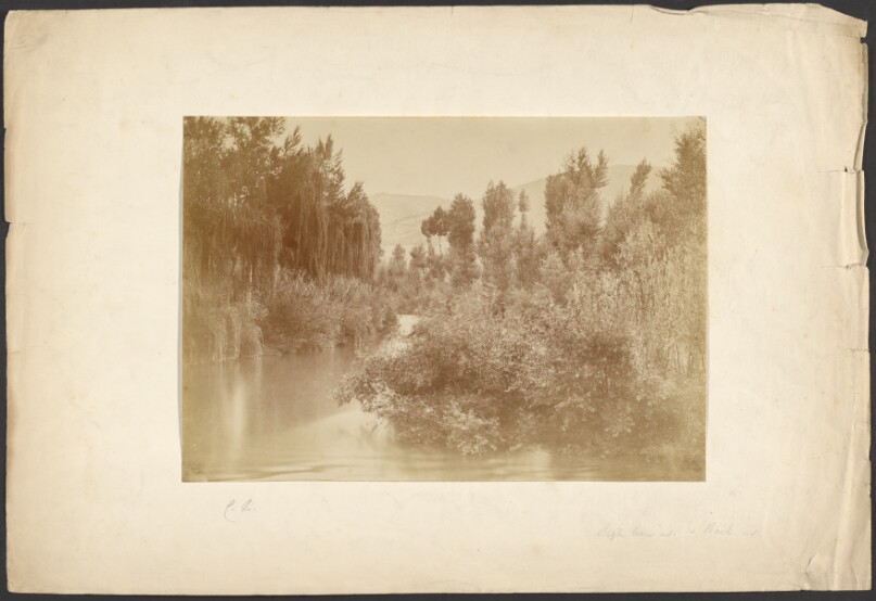 [Landscape with pond]