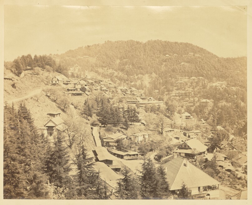 Simla; Looking towards Jakko