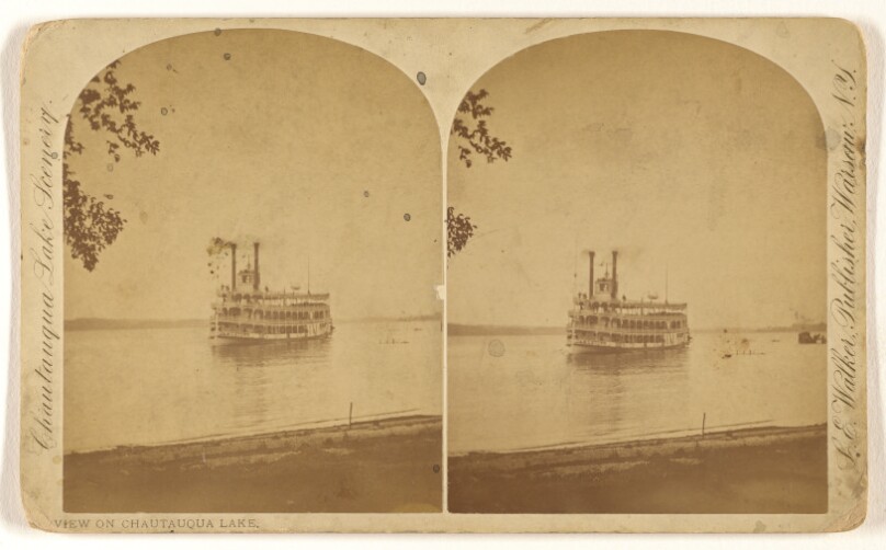 View on Chautauqua Lake.