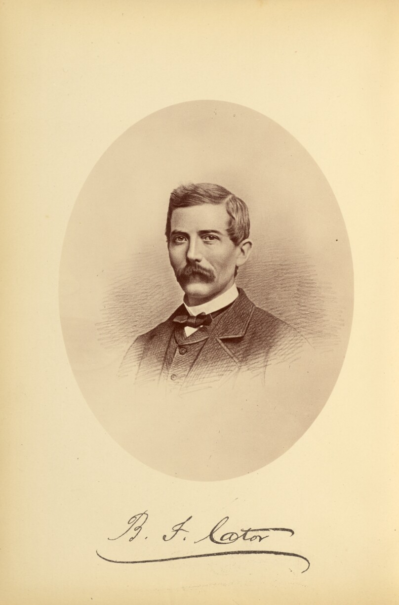 [Benjamin F. Cator]