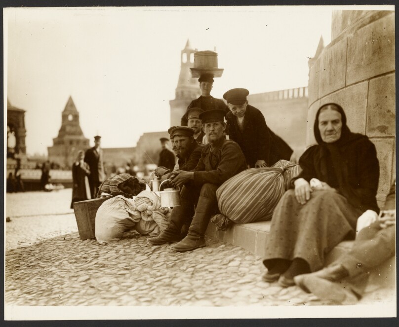 [Photographs from the Study Trip to Russia Used for the Painting,"The Abolition of Serfdom in Russia," (1914), from the "Epic of the Slavs Cycle, Moscow"]