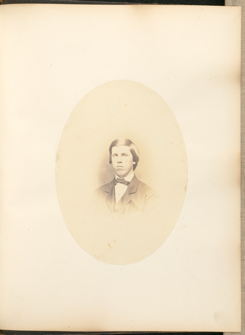 [Yearbook Portrait of a Young Man]