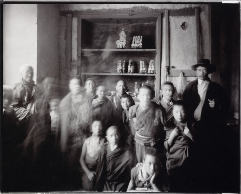 Monks, Phiyang Monastery