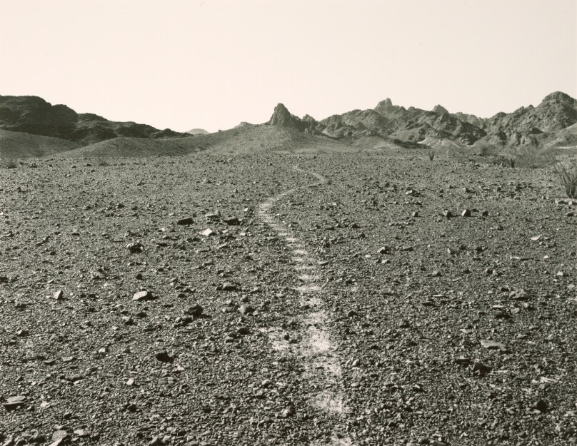 Chocolate Mountains, A Ceremonial Trail on an Ancient Terrace
