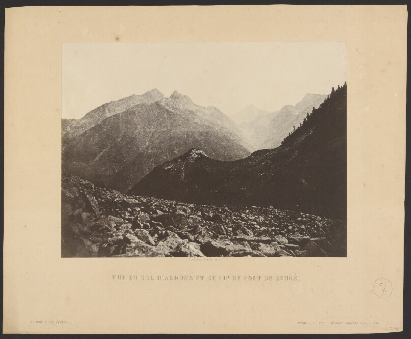 Vue du Col d'Arruns et du Pic du Pont de Soube