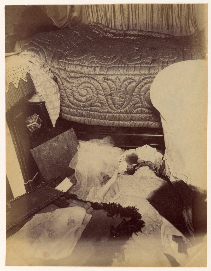 Assassinat de la dame Durand, Vue de la Chambre à Coucher
