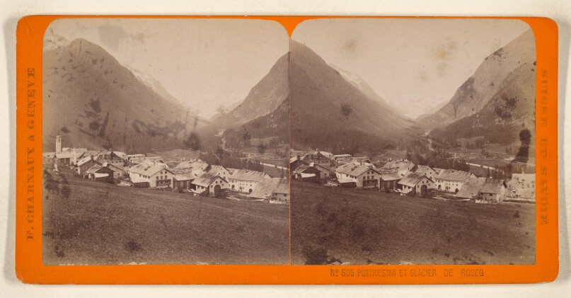 Pontresina et Glacier de Roseg