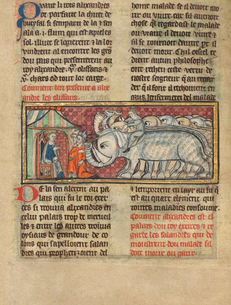 Alexander Having a Tomb Built for His Horse Bucephalus