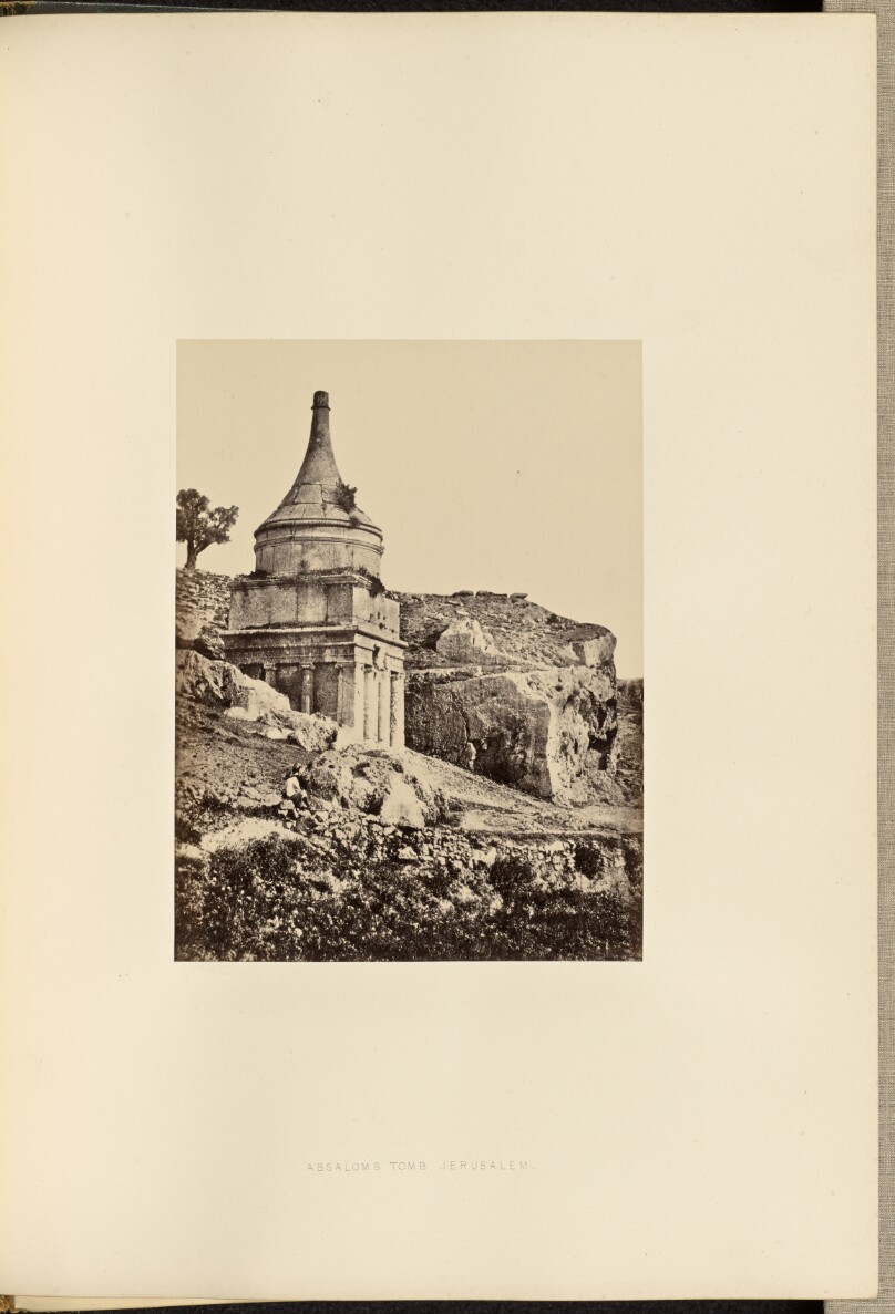 Absalom's Tomb, Jerusalem