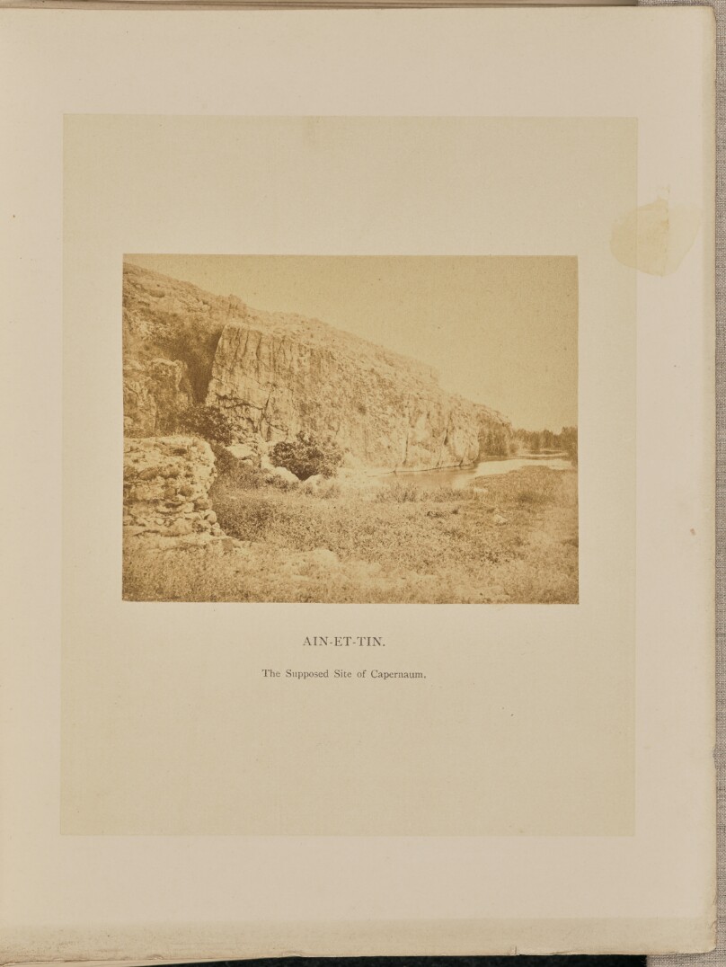 Ain-et-Tin, The Supposed Site of Capernaum