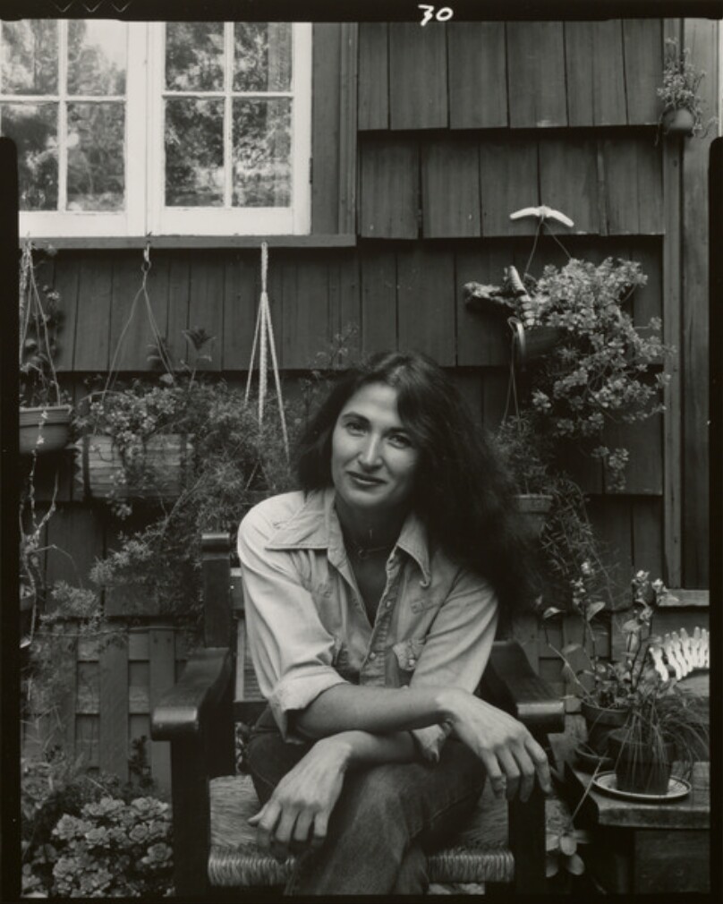 Portrait of Judy Dater, pose 1