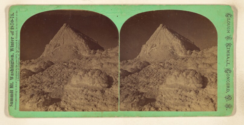 Tip Top House, frost two feet thick. [Mt. Washington, N.H.]