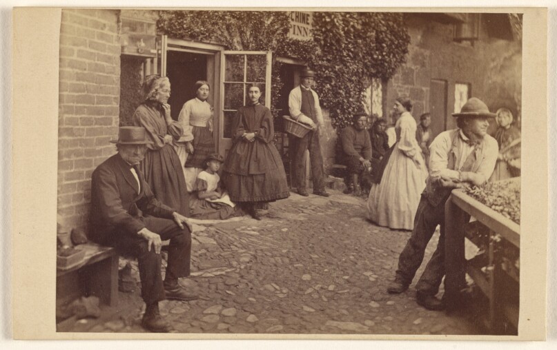 A sketch at Shanklin. April 1866.