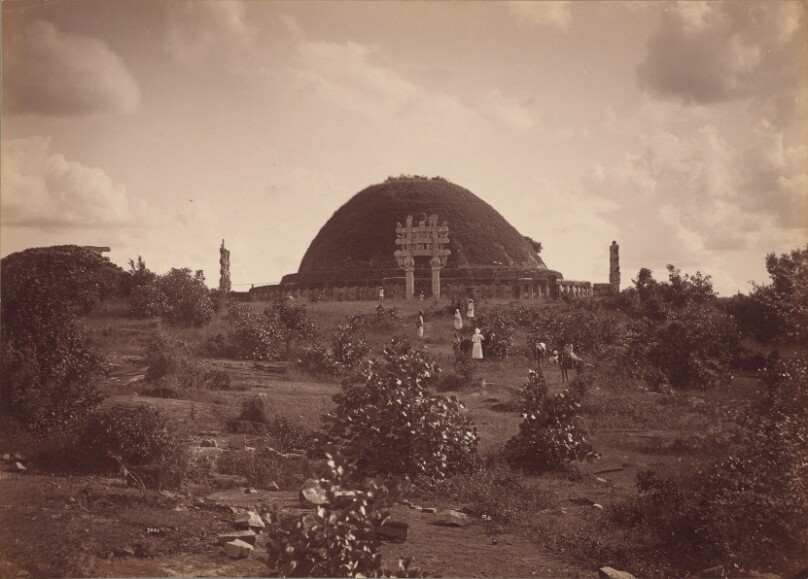 General View of Sanchi Tope from North