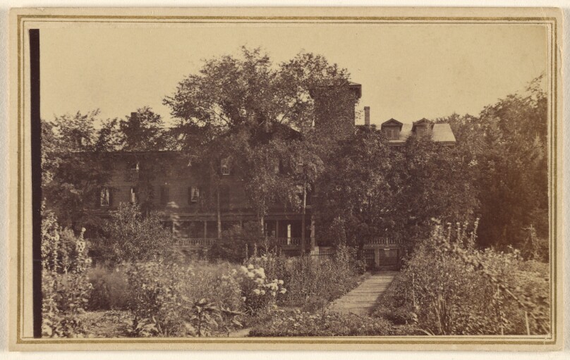 Hotel from the garden.