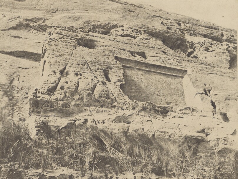 [Ibsamboul, Stèle à Droite du Temple d'Hathor]
