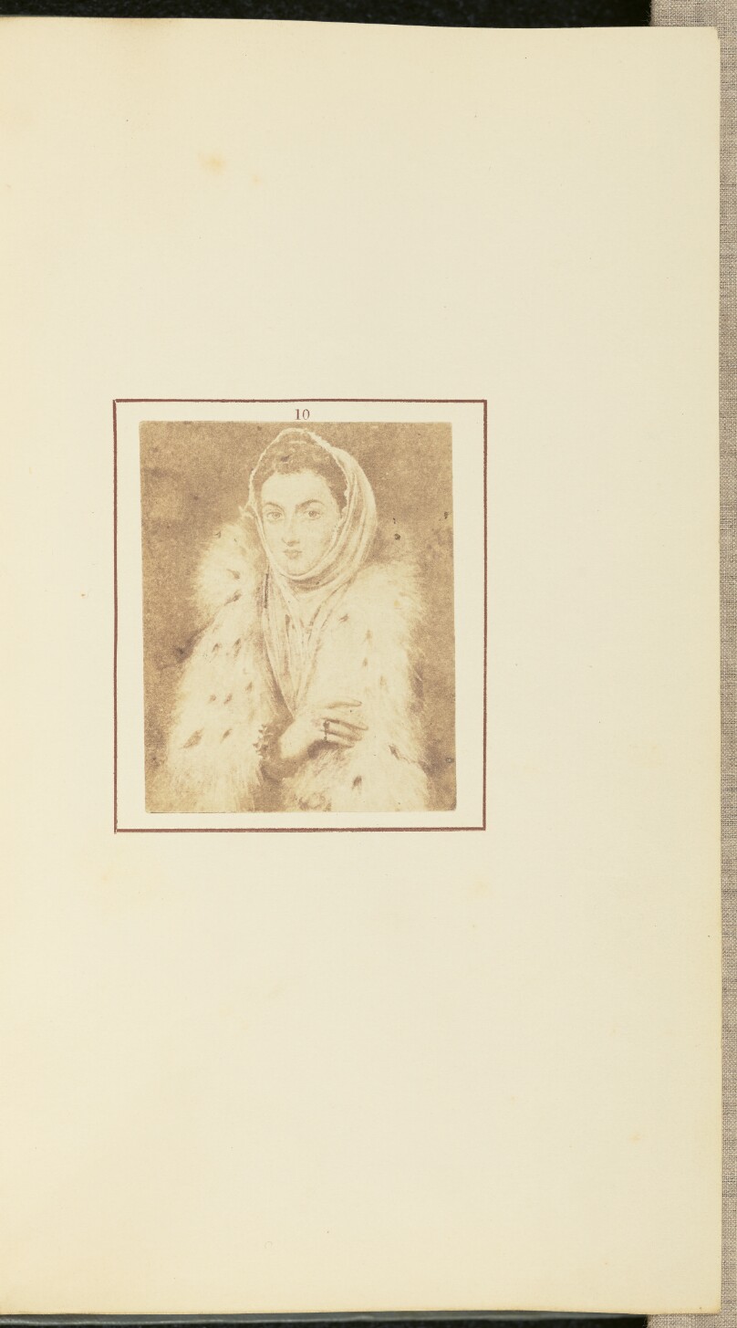 [Portrait of El Greco's Daughter, in the Louvre]