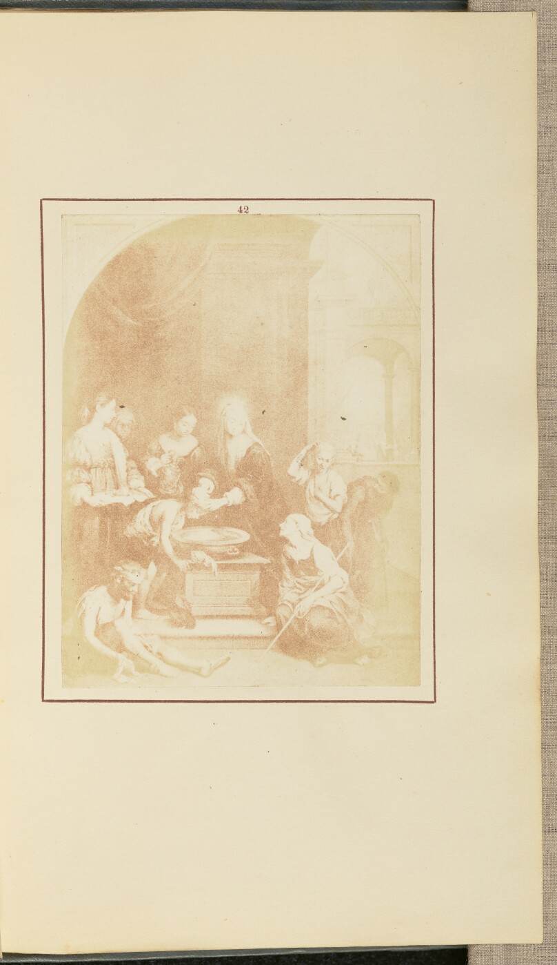 St. Elizabeth of Hungary in her Hospital