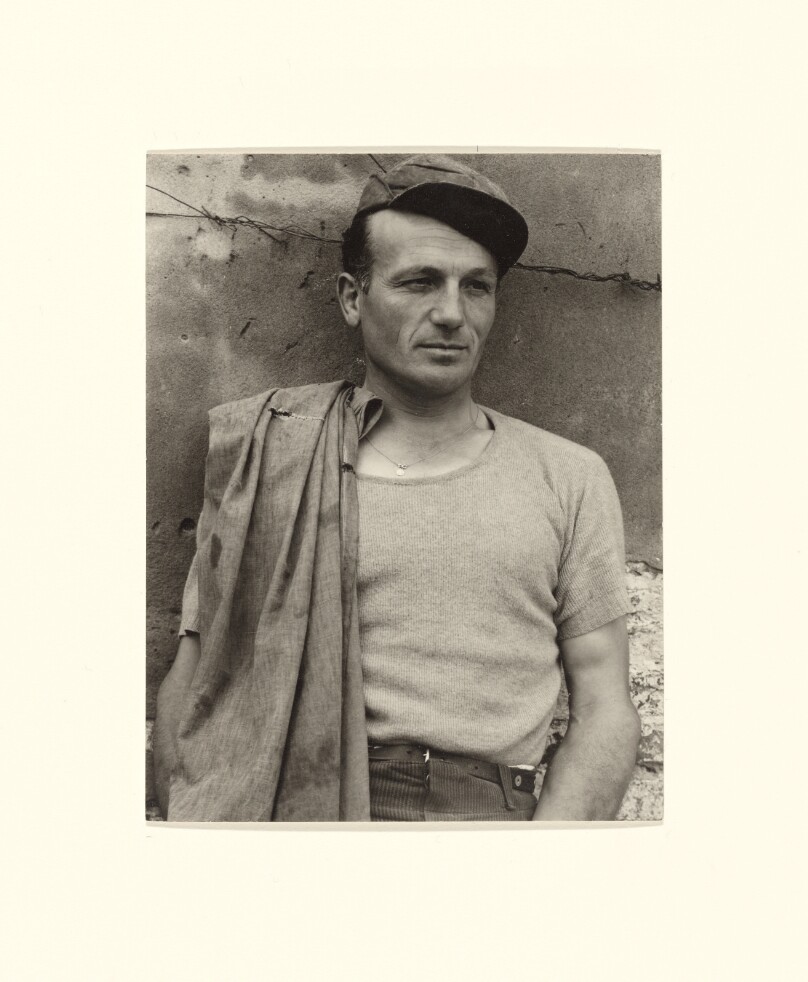 [Farmer, Luzzara, Italy]