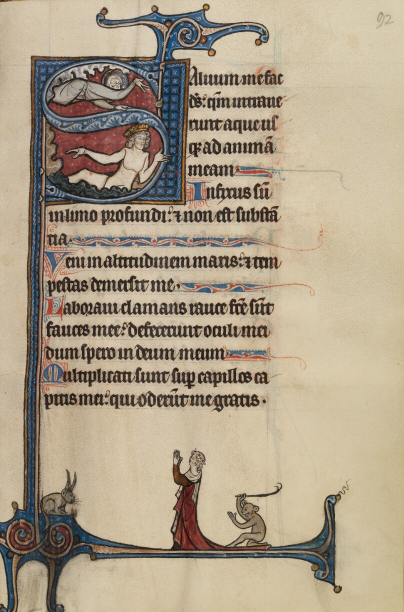 Initial S: The Lord Appearing to David in the Water