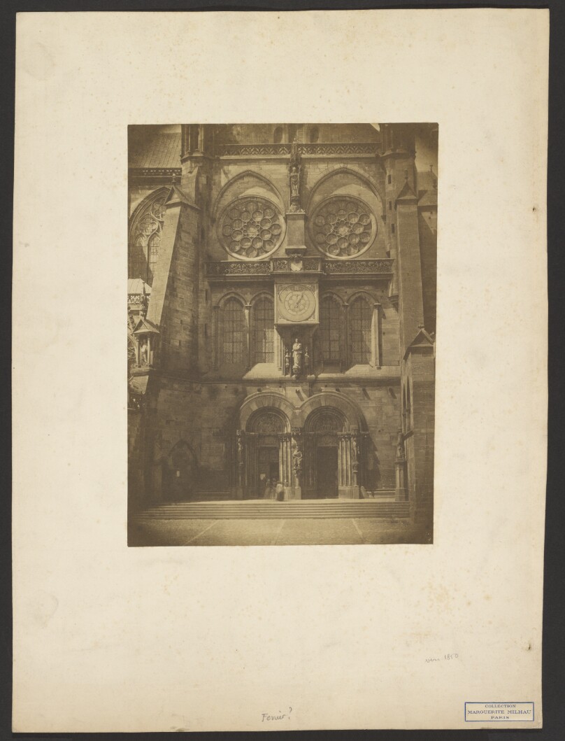 [Facade of Gothic cathedral]