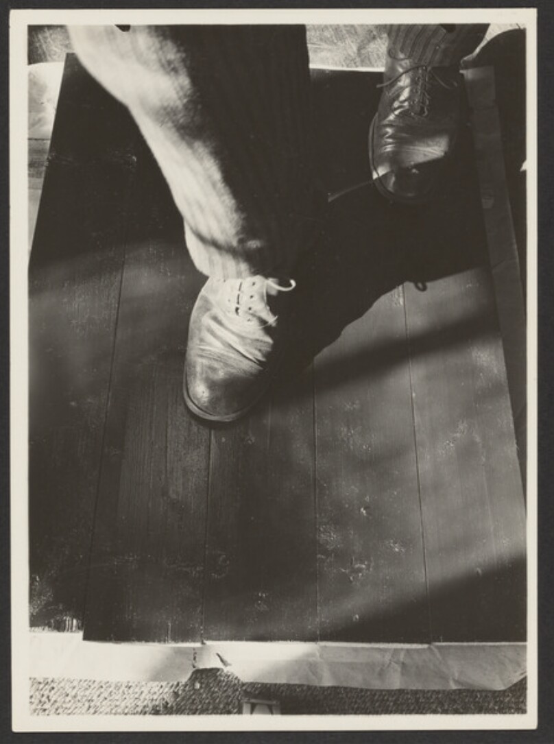 [Close View of Man's Shoes]