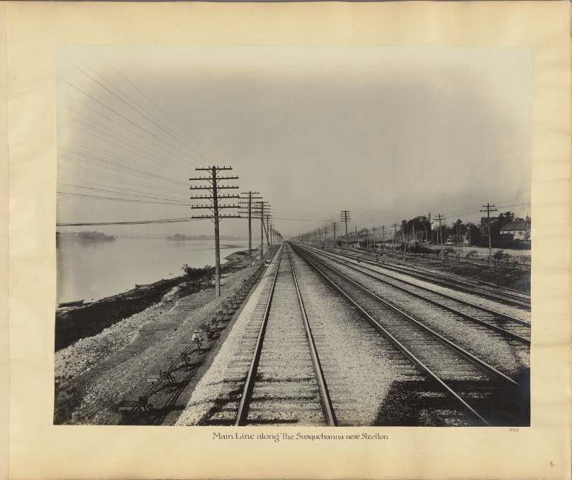 Main Line along the Susquehanna near Steelton