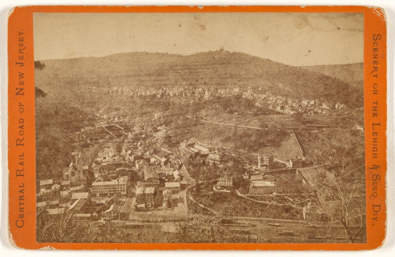 Bird's Eye View from Bear Mountain