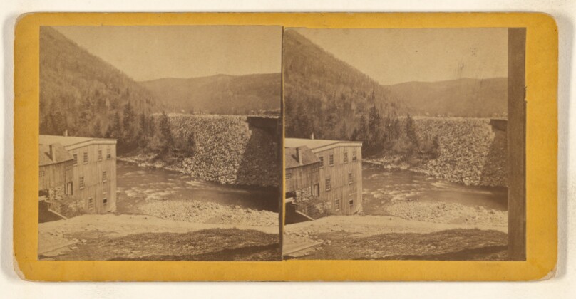 Compressor Building and Dump. [Hoosac Tunnel Route]