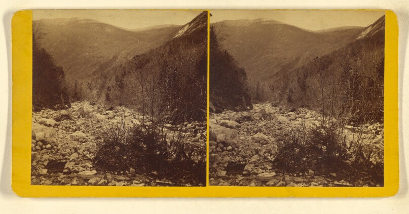 [Eagle Cliff from Profile Lake, New Hampshire]
