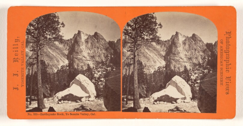 Earthquake Rock, Yo Semite Valley, Cal.