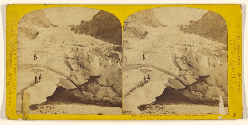 Glacier Superieur et Caverne à Grindelwald.