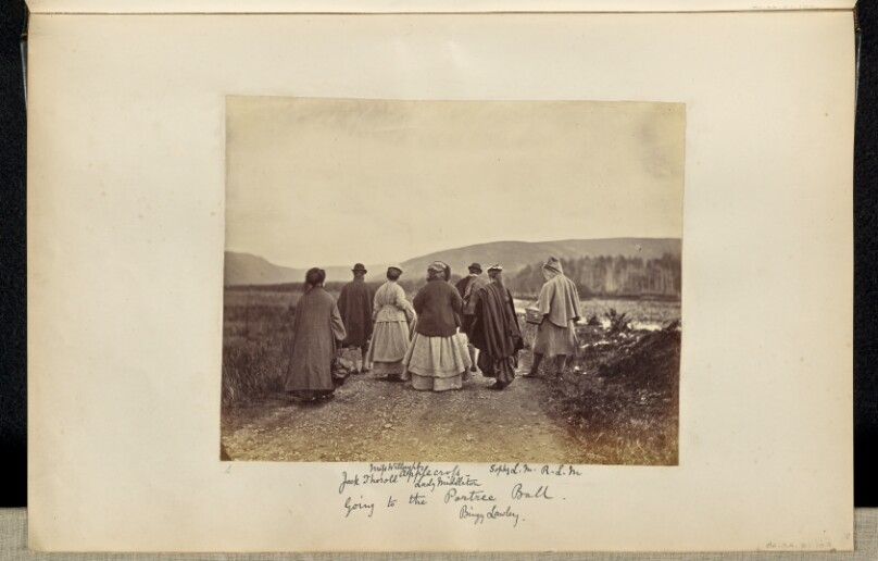 Going to the Portree Ball.