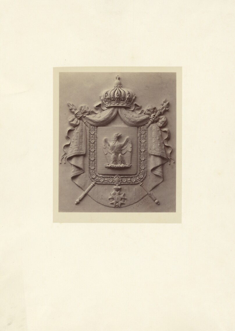 Plaque with the Crest of Napoleon III