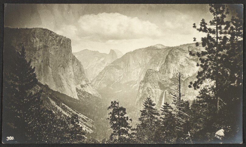 Yosemite Valley. From Inspiration Point.