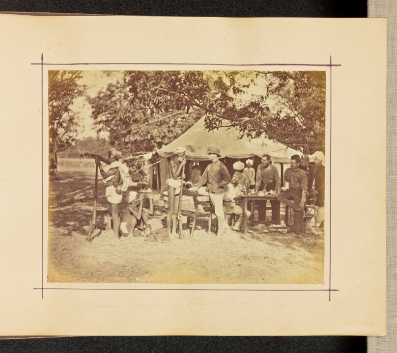 [Consultation at Camp]