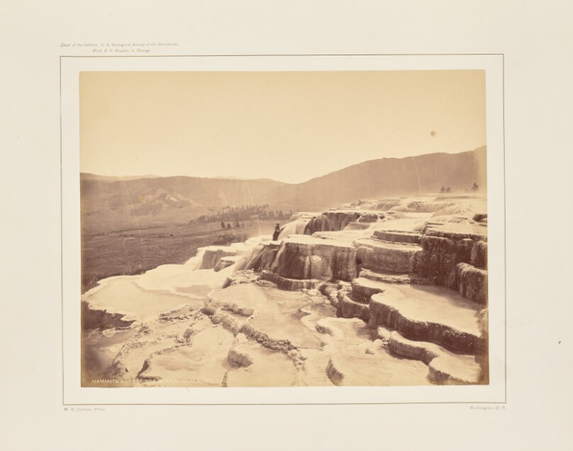 Mammoth Hot Springs on Gardiner's River